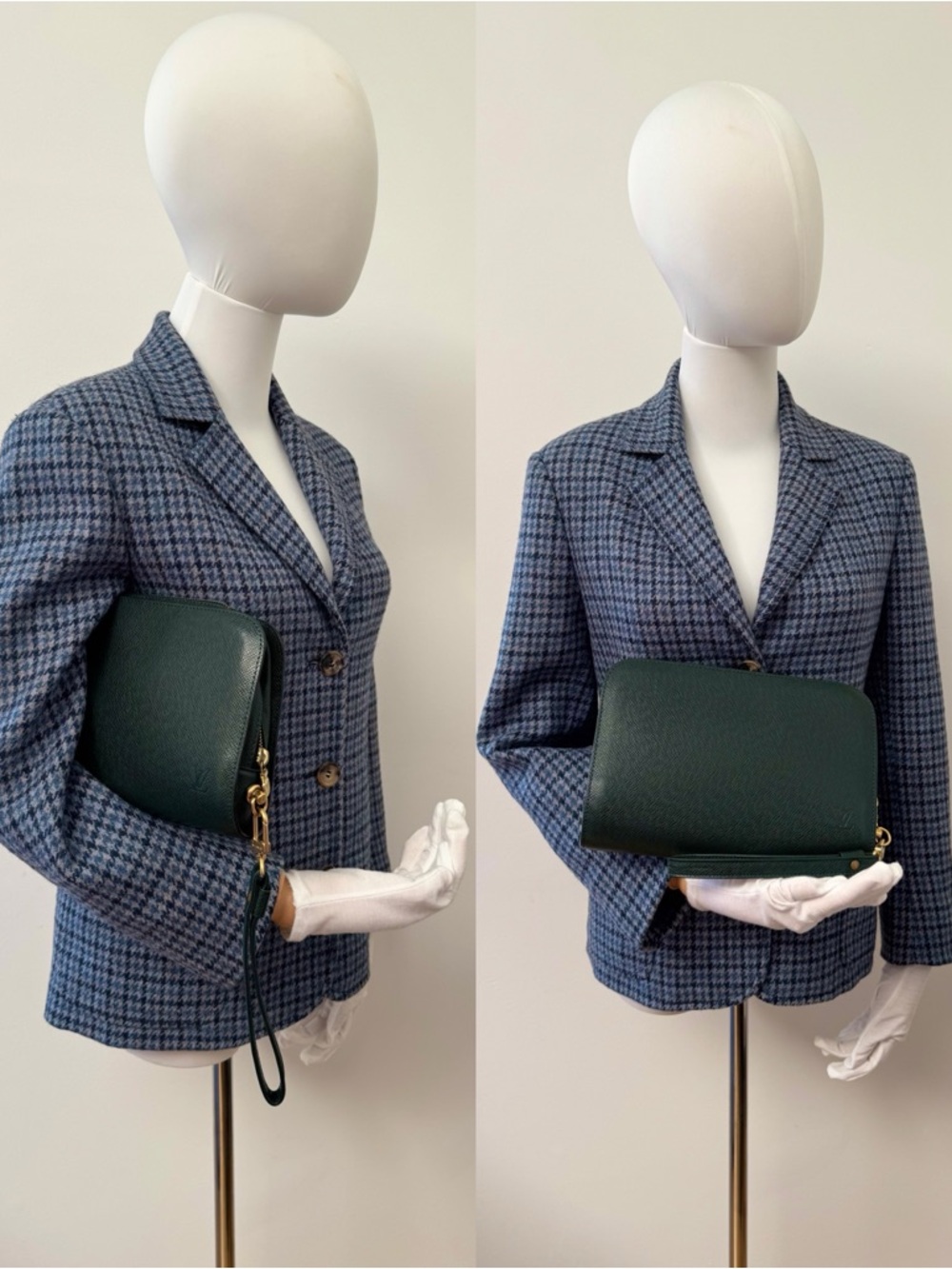 ❌SOLD❌Louis Vuitton Taiga Baikal Pochette Clutch | Epicea Green ✨ - Picture 17 of 17